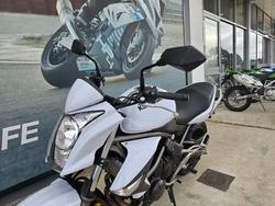 2009 Kawasaki ER-6n White