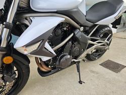 2009 Kawasaki ER-6n White