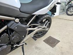 2009 Kawasaki ER-6n White