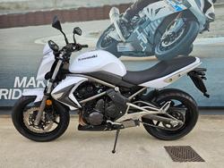 2009 Kawasaki ER-6n White