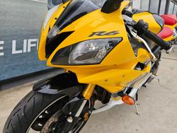 2007 Yamaha YZF-R6 Yellow