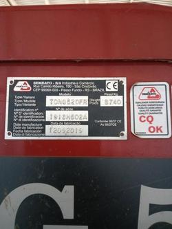 0 SEMEATO TDNG 520 DOUBLE DISC SEEDER USED RED
