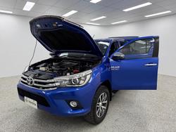 2018 Toyota Hilux SR5 GUN126R 4X4 Dual Range Nebula Blue
