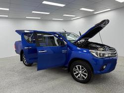 2018 Toyota Hilux SR5 GUN126R 4X4 Dual Range Nebula Blue