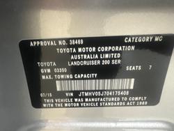 2015 Toyota Landcruiser Sahara