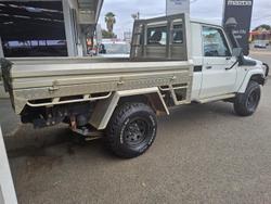 2017 Toyota Landcruiser GXL VDJ79R 4X4 Dual Range French Vanilla