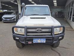 2017 Toyota Landcruiser GXL VDJ79R 4X4 Dual Range French Vanilla