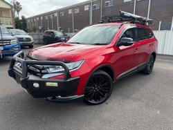 2021 Mitsubishi Outlander Black Edition ZL MY21 Red Diamond