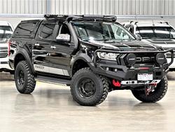 2016 Ford Ranger XLT PX MkII 4X4 Dual Range Black Mica