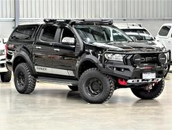 2016 Ford Ranger XLT PX MkII 4X4 Dual Range Black Mica