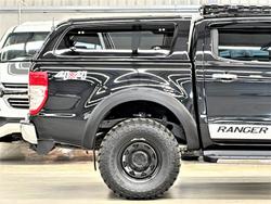 2016 Ford Ranger XLT PX MkII 4X4 Dual Range Black Mica