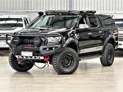 2016 Ford Ranger XLT PX MkII 4X4 Dual Range Black Mica
