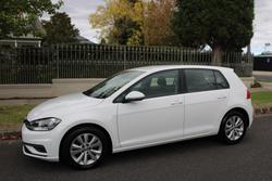 2019 Volkswagen Golf 110TSI Trendline 7.5 MY19.5 Pure White