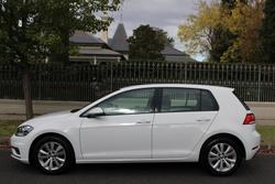 2019 Volkswagen Golf 110TSI Trendline 7.5 MY19.5 Pure White
