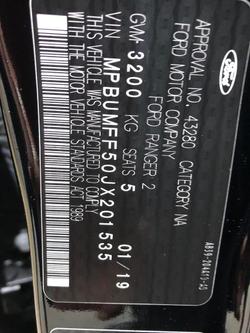 2019 Ford Ranger Wildtrak