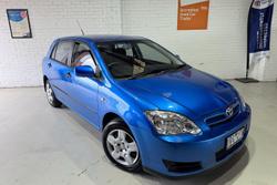 2007 Toyota Corolla Ascent ZZE122R Cascade Blue