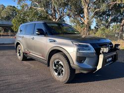 2025 Nissan Patrol Warrior Y62 MY25 4X4 Dual Range Gun Metallic