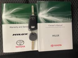 2018 Toyota Hilux Workmate TGN121R 4x2 Glacier White