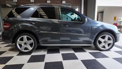 2010 Mercedes-Benz M-Class ML350 CDI BlueEFFICIENCY W164 MY10 4X4 Constant Tenorite Grey