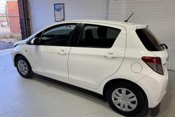 2014 Toyota Yaris YR NCP130R Glacier White
