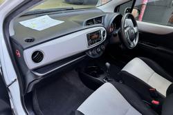 2014 Toyota Yaris YR NCP130R Glacier White