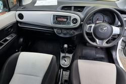 2014 Toyota Yaris YR NCP130R Glacier White