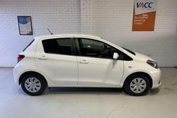 2014 Toyota Yaris YR NCP130R Glacier White
