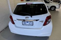 2014 Toyota Yaris YR NCP130R Glacier White