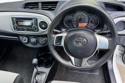 2014 Toyota Yaris YR NCP130R Glacier White