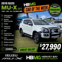 2019 Isuzu MU-X LS-U