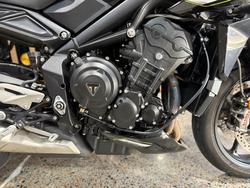 2025 Triumph STREET TRIPLE RS Phantom Black