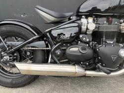 2025 Triumph Bonneville Bobber Bobber Black