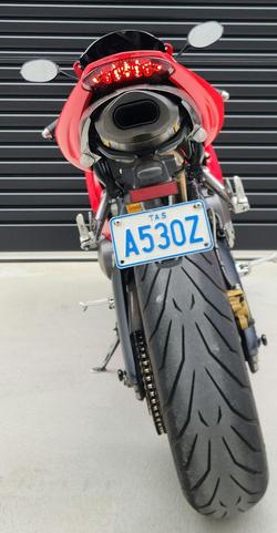 2008 Triumph Daytona 675 Daytona Red