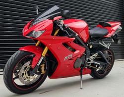 2008 Triumph Daytona 675 Daytona Red