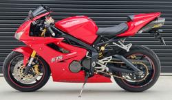 2008 Triumph Daytona 675 Daytona Red