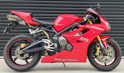 2008 Triumph Daytona 675 Daytona Red
