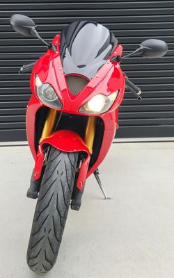 2008 Triumph Daytona 675 Daytona Red