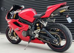 2008 Triumph Daytona 675 Daytona Red