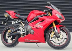 2008 Triumph Daytona 675 Daytona Red