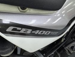 2010 Honda CB400 CB400 White