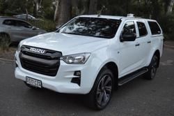 2023 Isuzu D-MAX SX MY23 4X4 Dual Range Mineral White