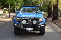 2023 Volkswagen Amarok TDI500 Life NF MY23 4X4 Dual Range Bright Blue