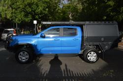 2023 Volkswagen Amarok TDI500 Life NF MY23 4X4 Dual Range Bright Blue