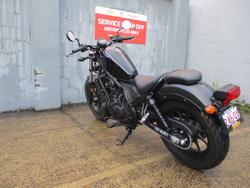 2017 Honda CMX500 BLACK
