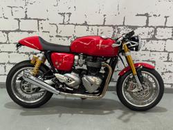 2017 Triumph Thruxton 1200 R Thruxton Red
