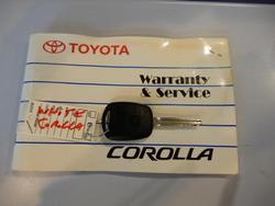 2006 Toyota Corolla Ascent ZZE122R Glacier White