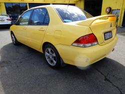 2007 Mitsubishi Lancer ES CH MY07 Yellow Solid