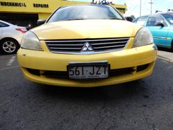 2007 Mitsubishi Lancer ES CH MY07 Yellow Solid