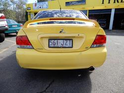 2007 Mitsubishi Lancer ES CH MY07 Yellow Solid
