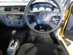 2007 Mitsubishi Lancer ES CH MY07 Yellow Solid